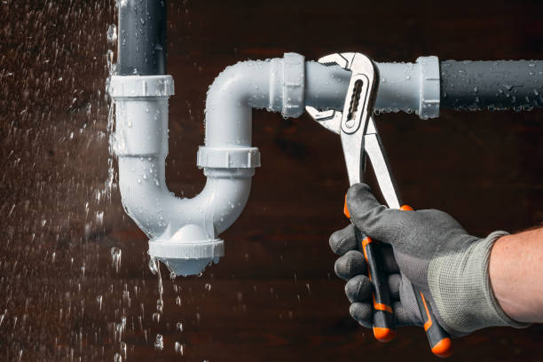 Professional Water Line Repair technician working in Concho, AZ
